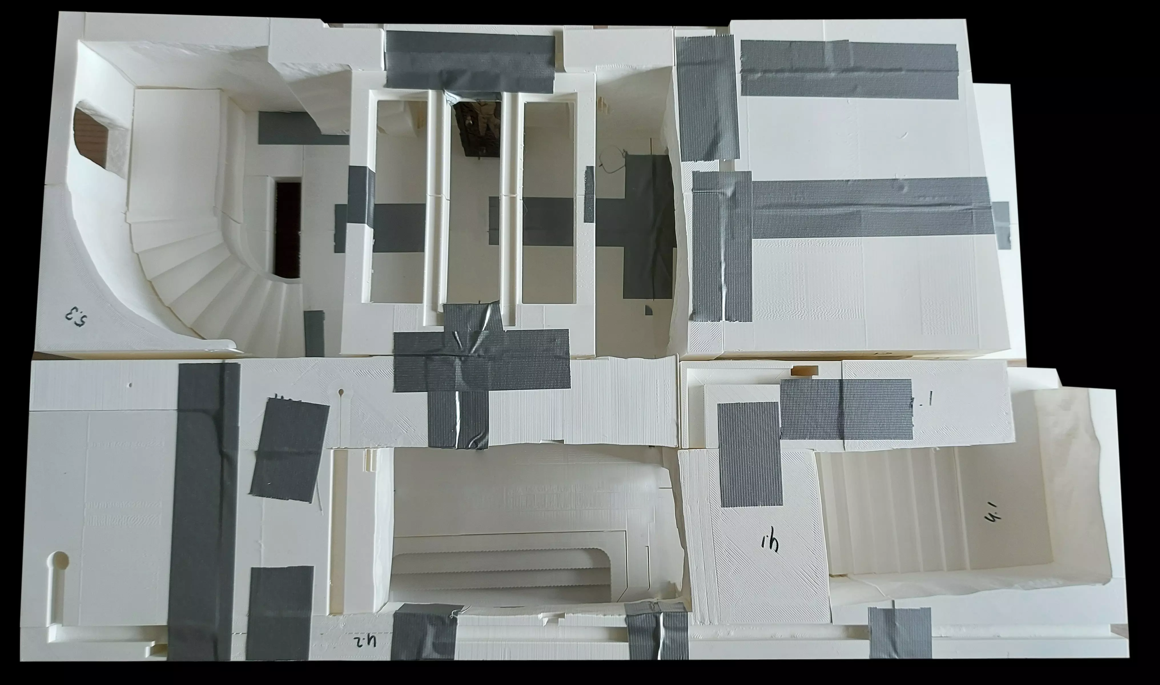 Jabbas Throne Room - Trophy Area - Complete set 1-12 scale 3D Model Collection_33