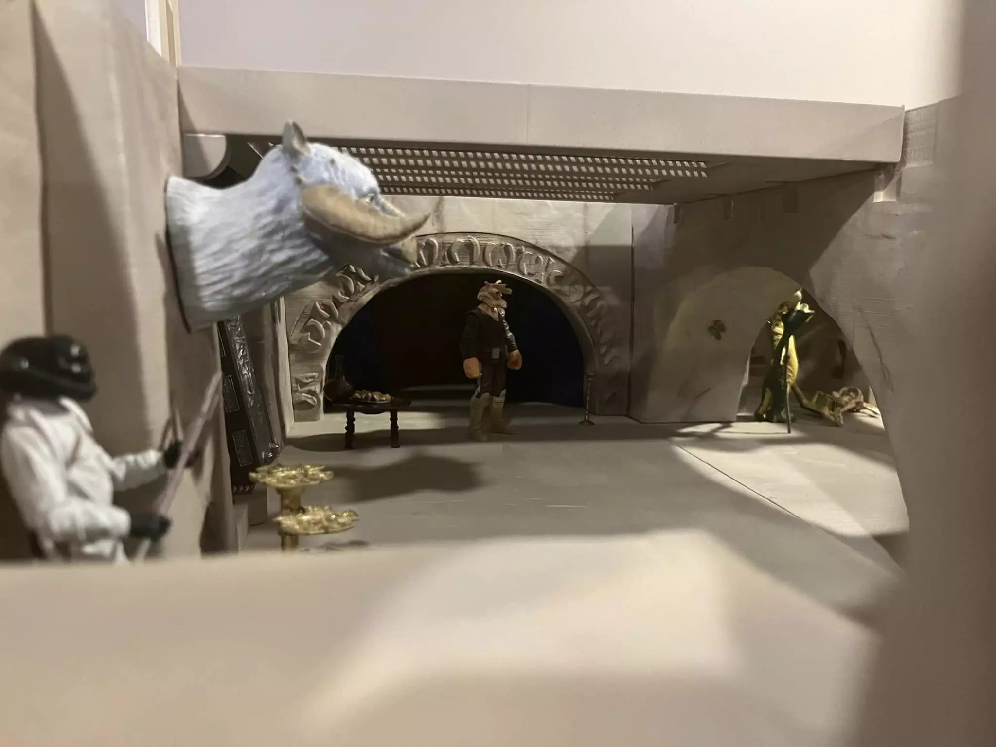 Jabbas Throne Room - Trophy Area - Complete set 1-12 scale 3D Model Collection_15