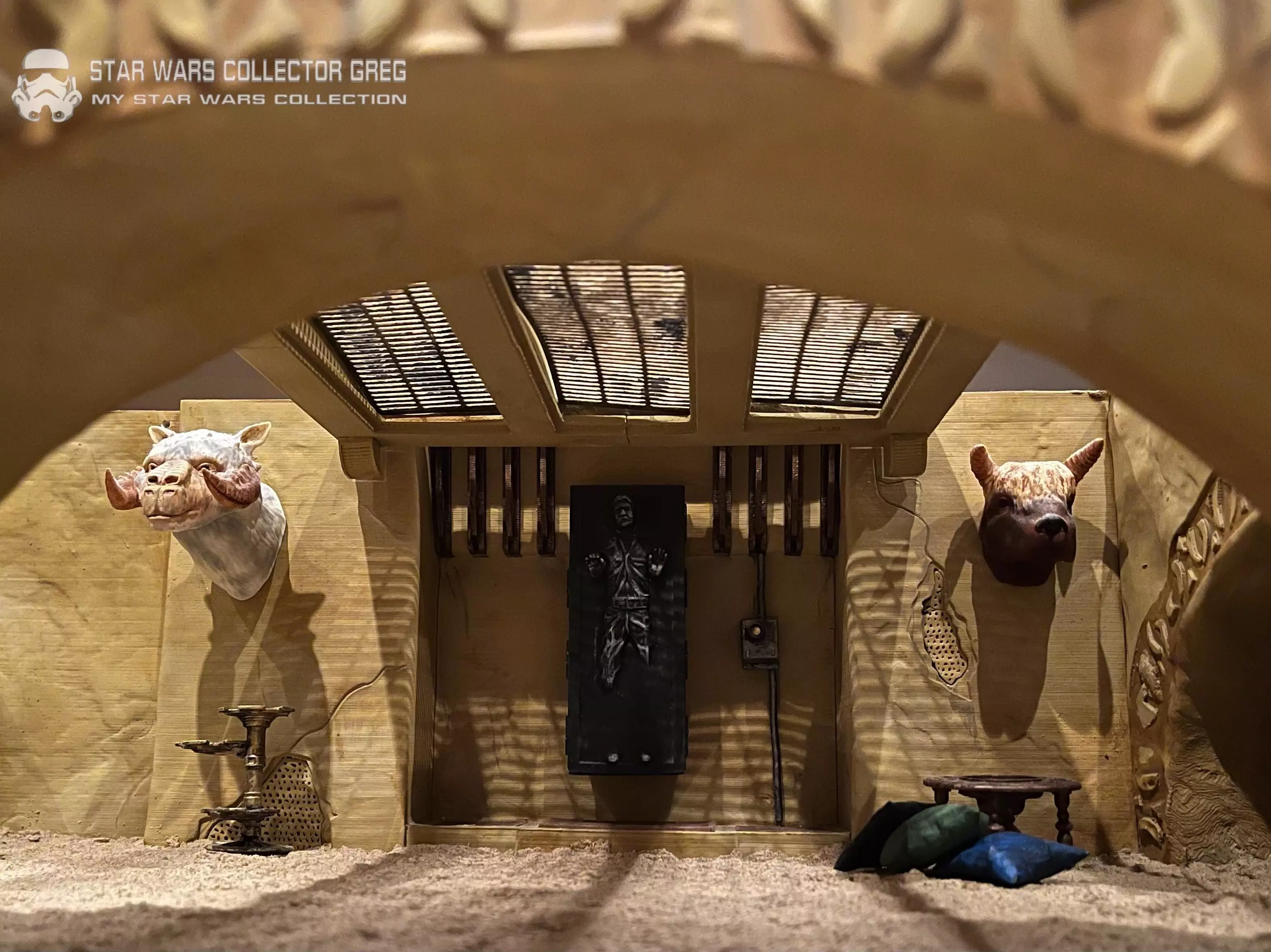 Jabbas Throne Room - Trophy Area - Complete set 1-18 scale 3D Model Collection_31