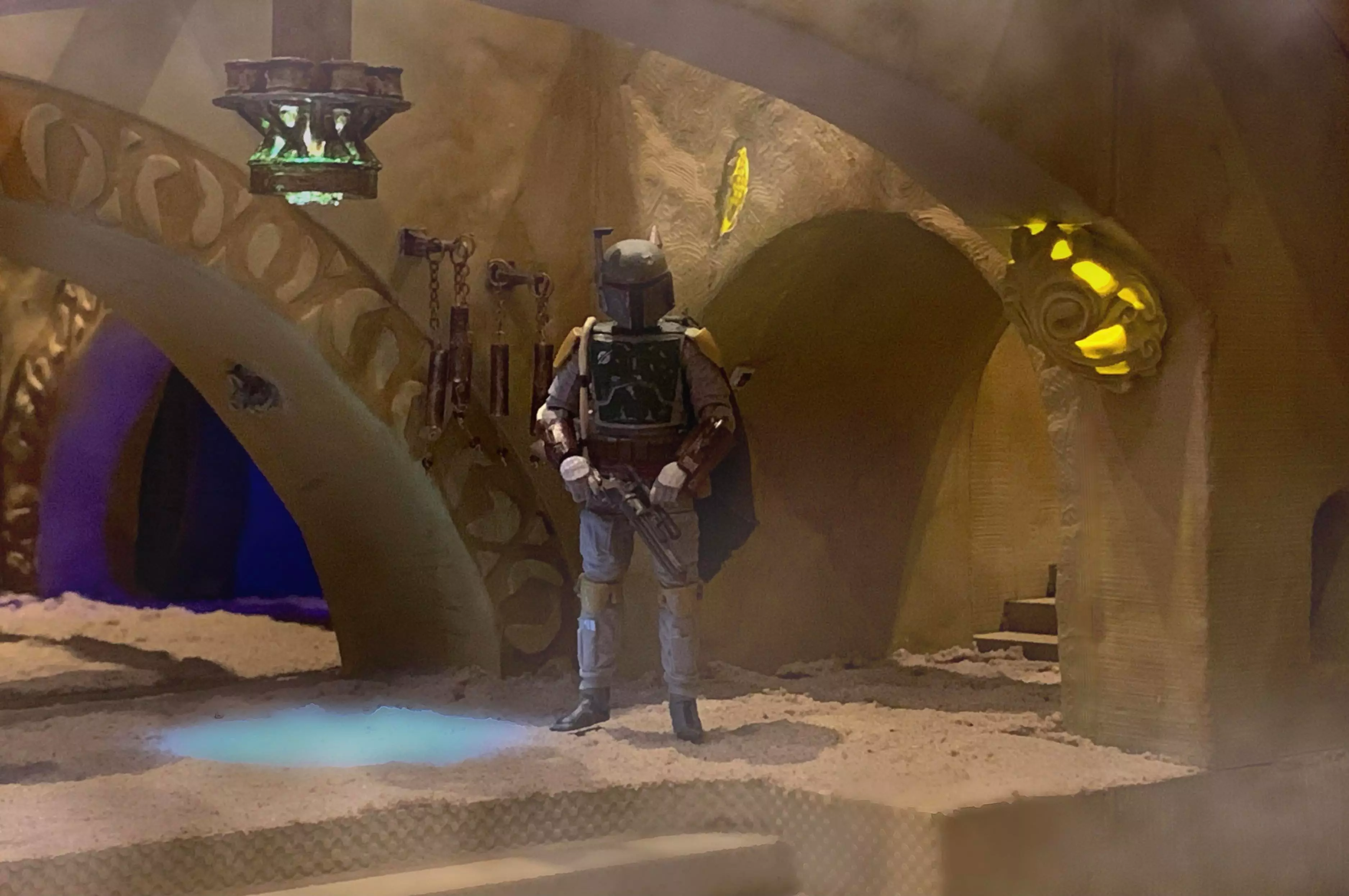 Jabbas Throne Room - Trophy Area - Complete set 1-18 scale 3D Model Collection_32