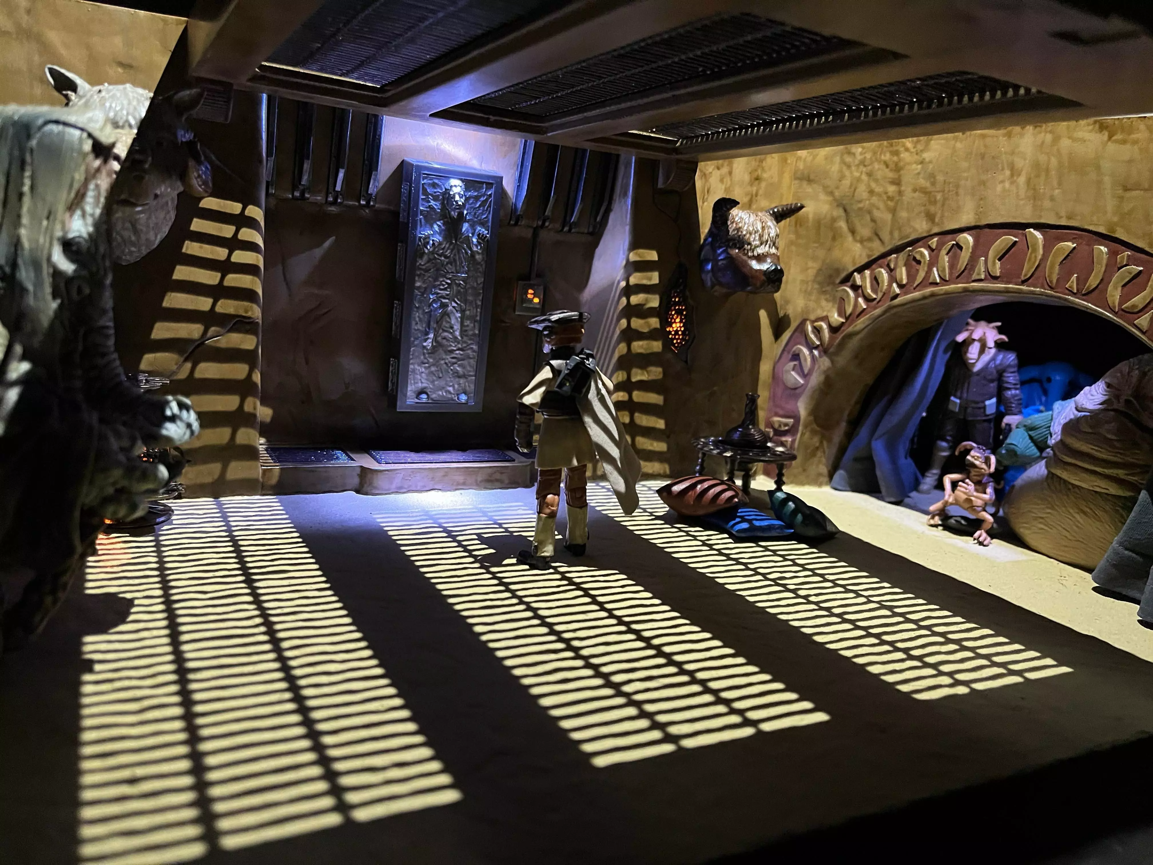 Jabbas Throne Room - Trophy Area - Complete set 1-18 scale 3D Model Collection_36