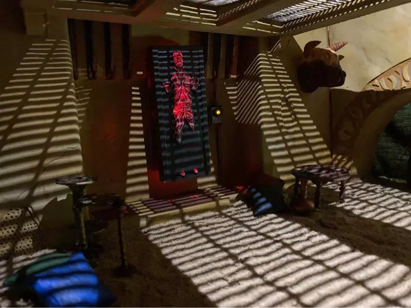 Jabbas Throne Room - Trophy Area - Complete set 1-18 scale 3D Model Collection_17