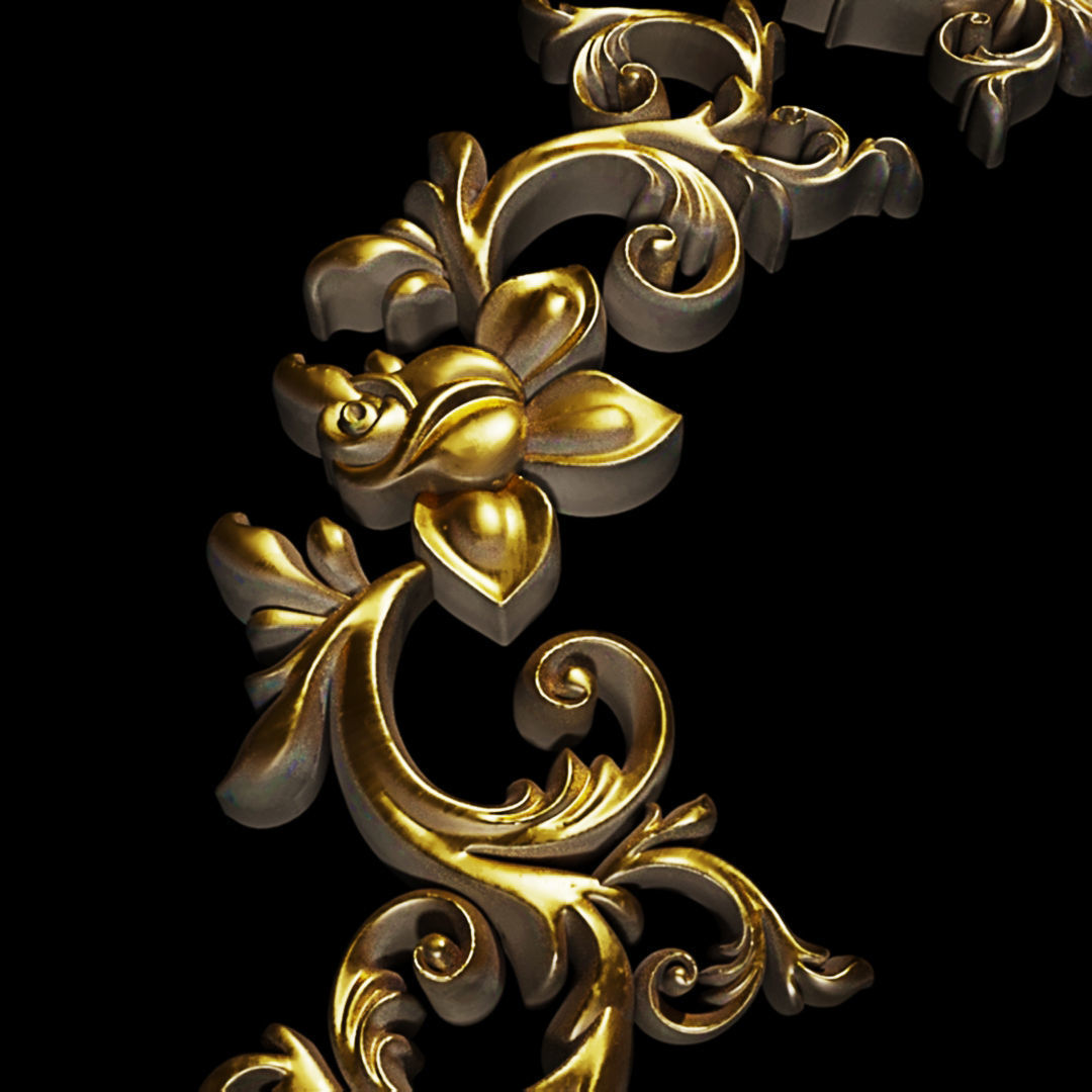 Ornament Carving Vol 02 3D model_1