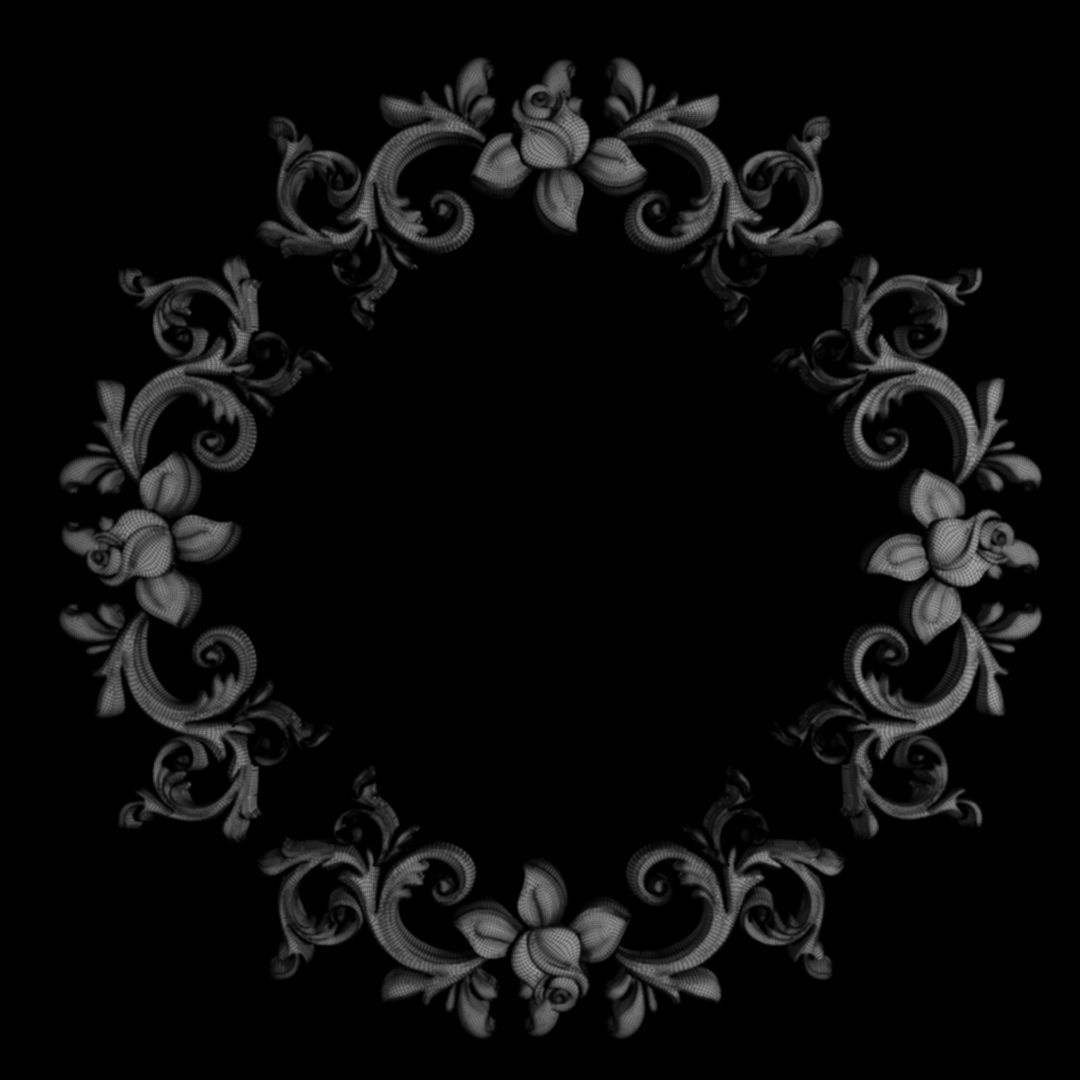 Ornament Carving Vol 02 3D model_3