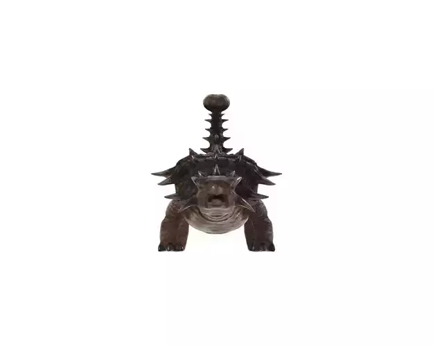 Armored Ankylosaurus Realistic Prehistoric Dinosaur 3D Model
