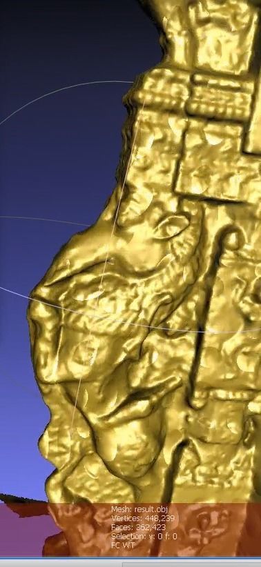 madurai marriage hall yali statue in  statues photogrammetry 3D model_6