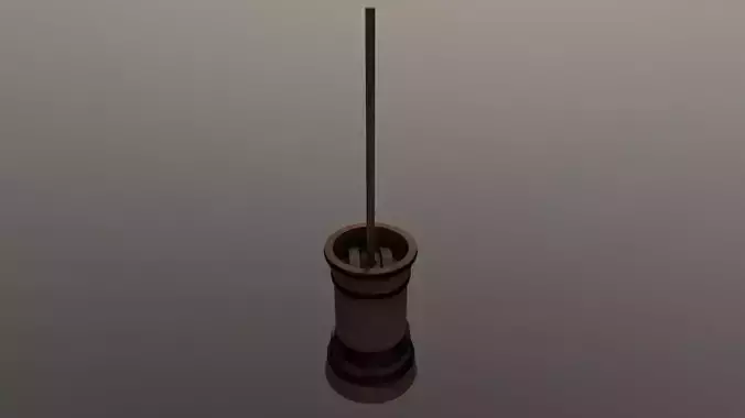 Medieval Props Game Ready Low Poly PBR 3D Model