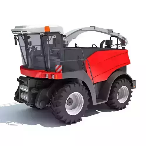 Combine Harvester 3D model