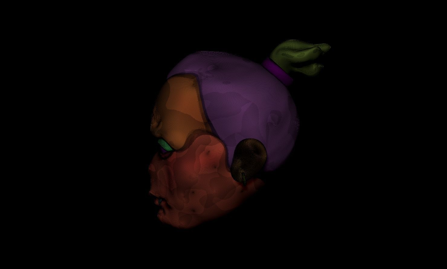 a sad vampire 3D print model_10