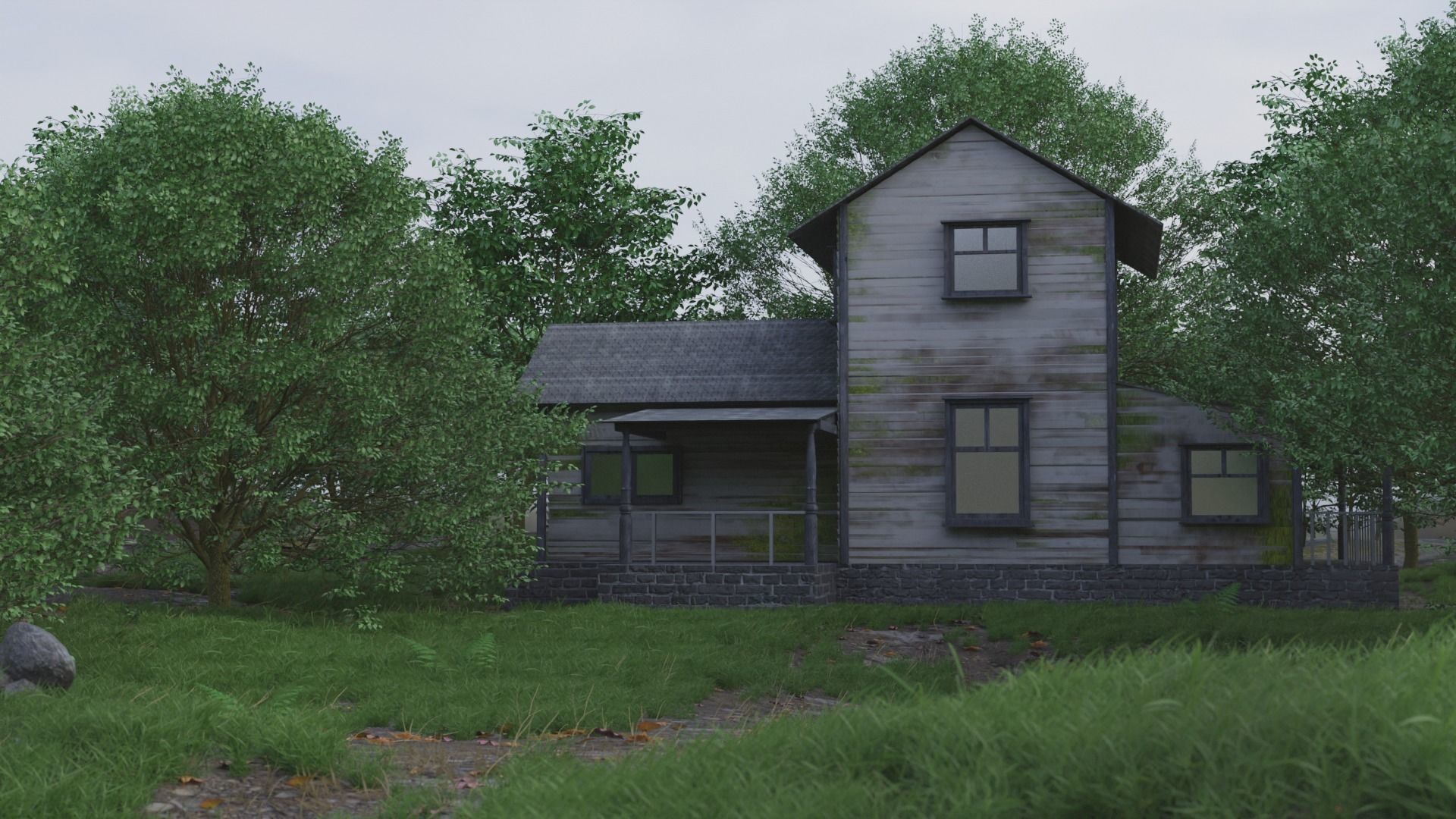Nature Assets For Blender Low-poly 3D model_5