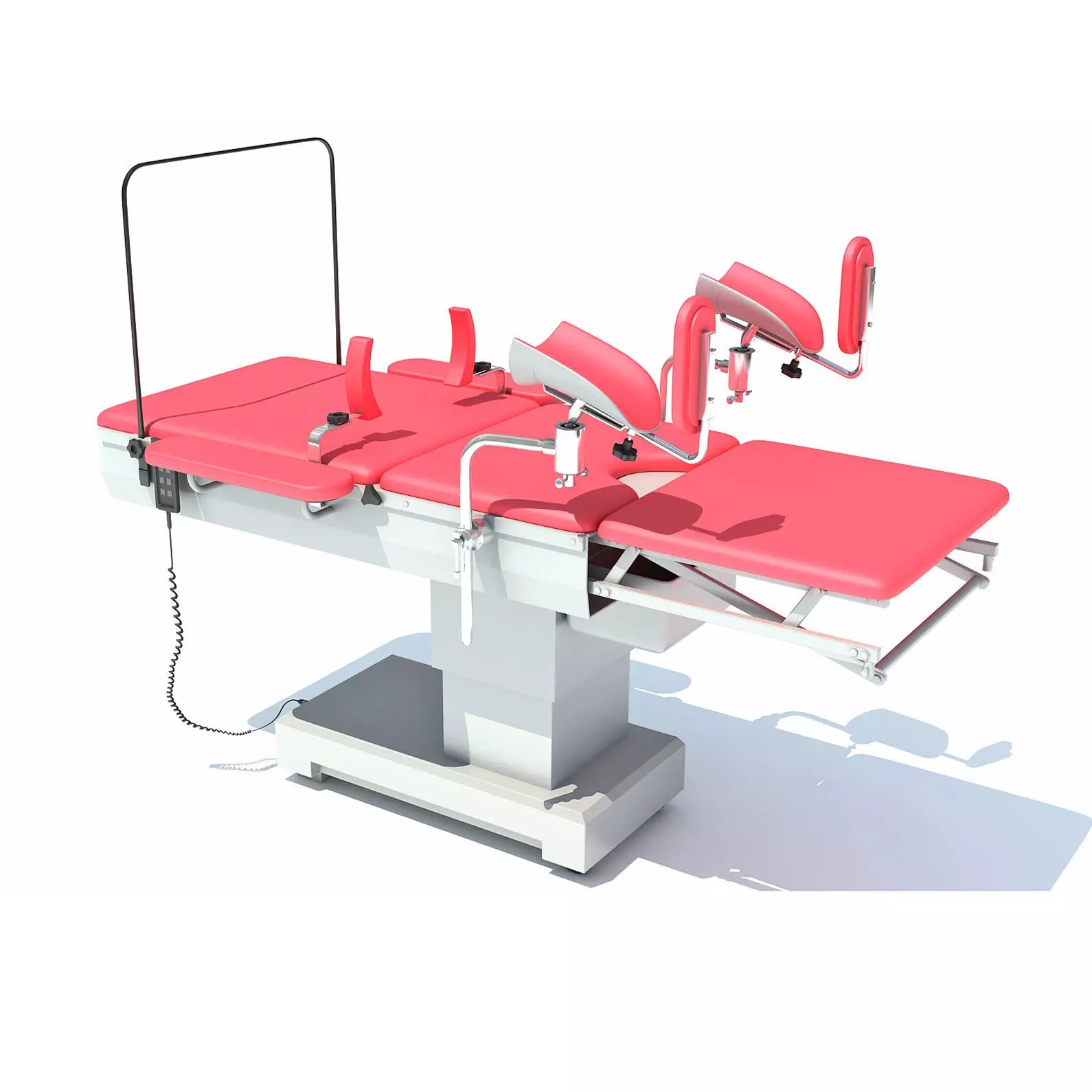 Gynecological Operating Table 3D model_0