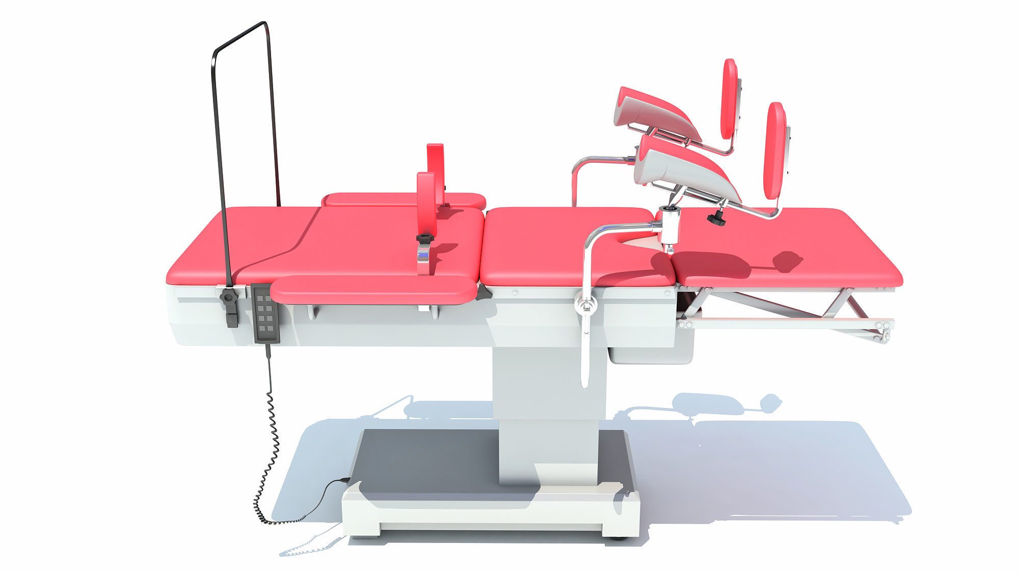 Gynecological Operating Table 3D model_1