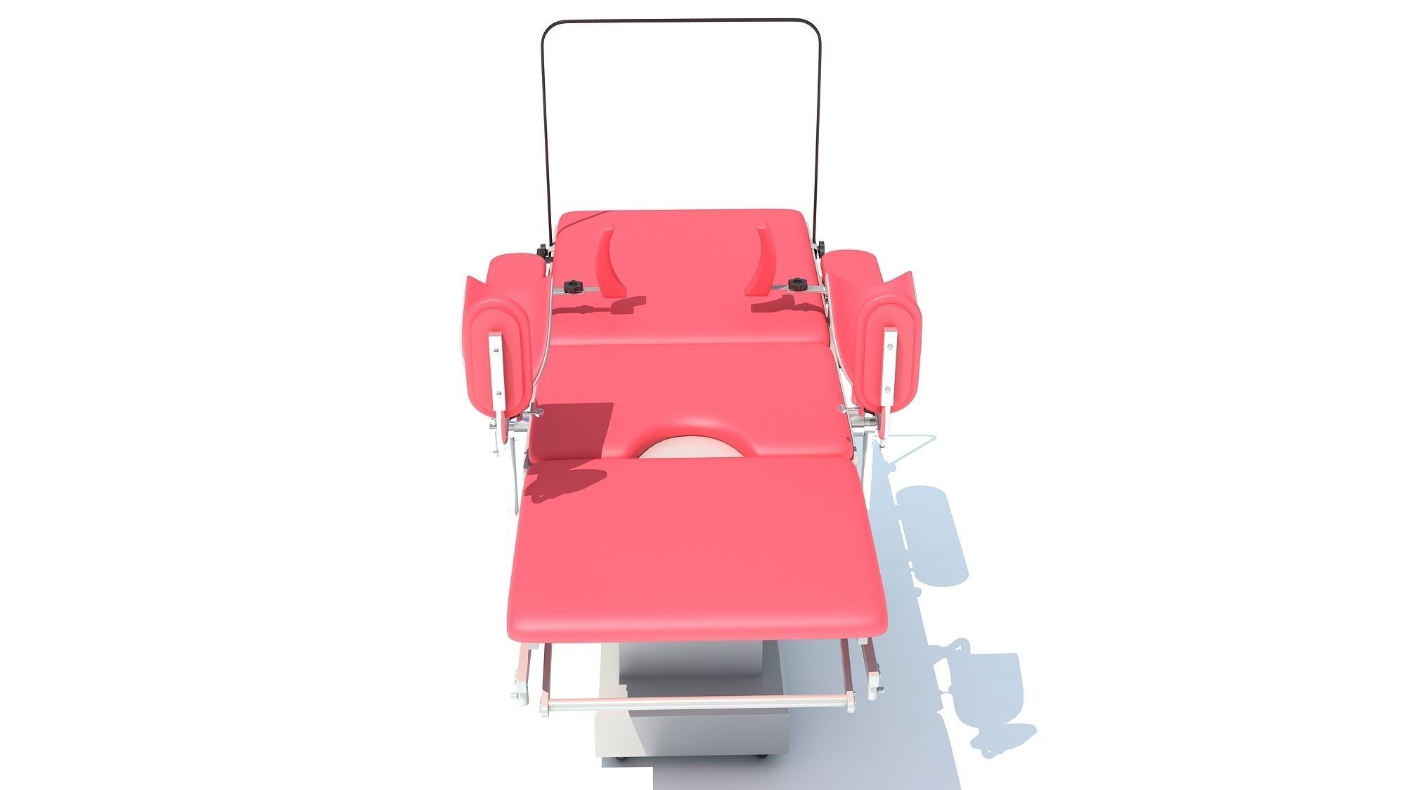 Gynecological Operating Table 3D model_3