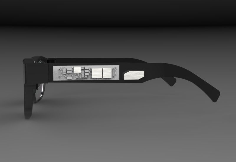 AR glasses 3D model_3