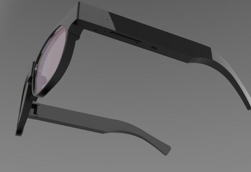 AR glasses 3D model_2