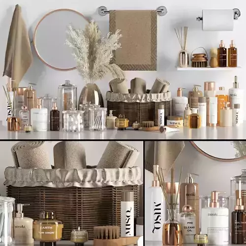 Bathroom accessories04 3D model