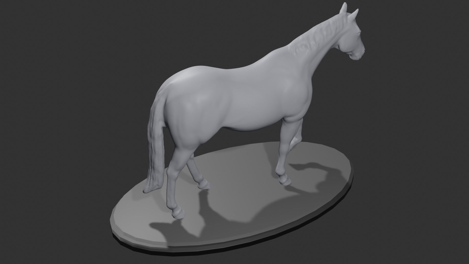 Horse 3D print model_5