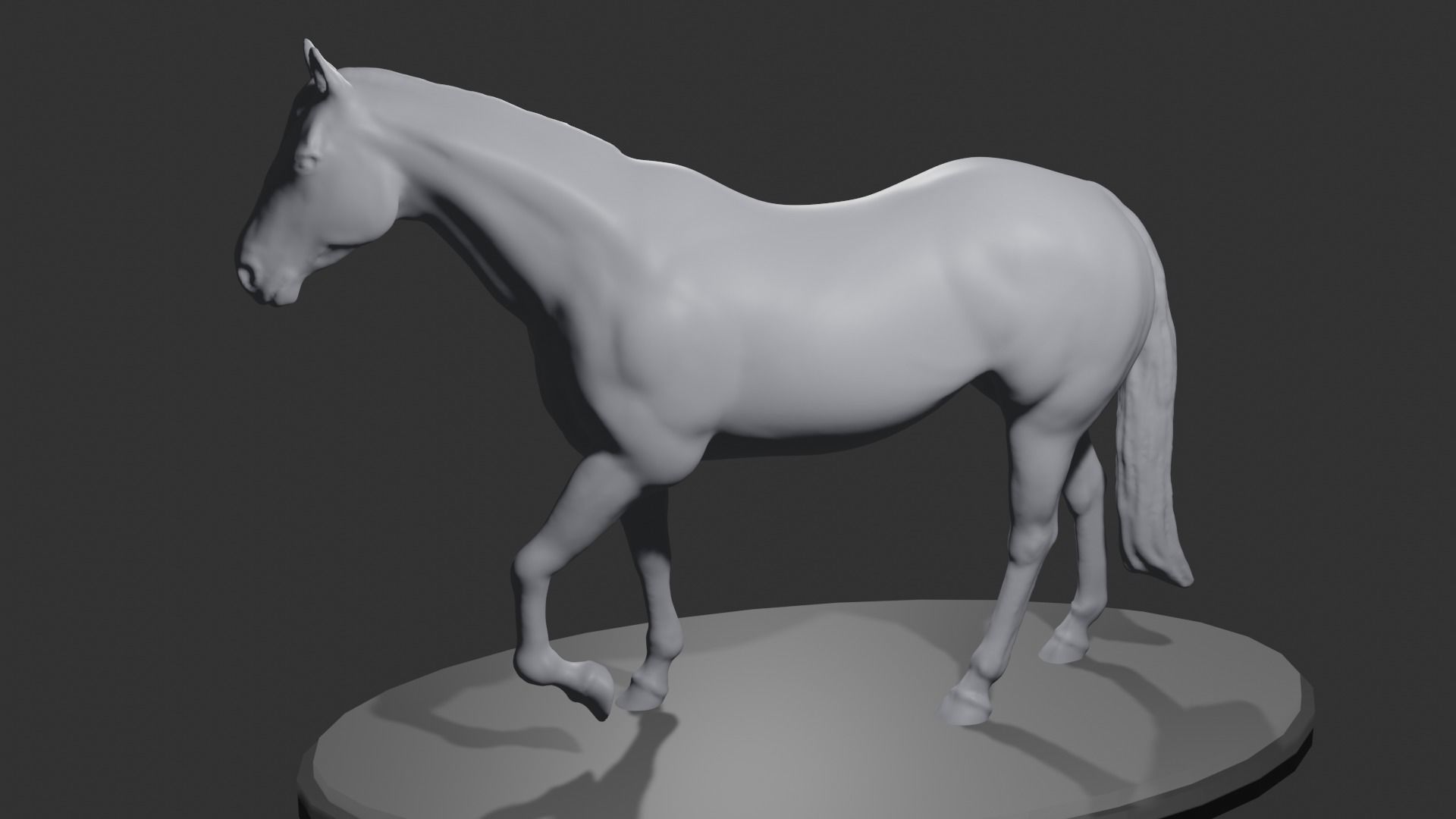 Horse 3D print model_7