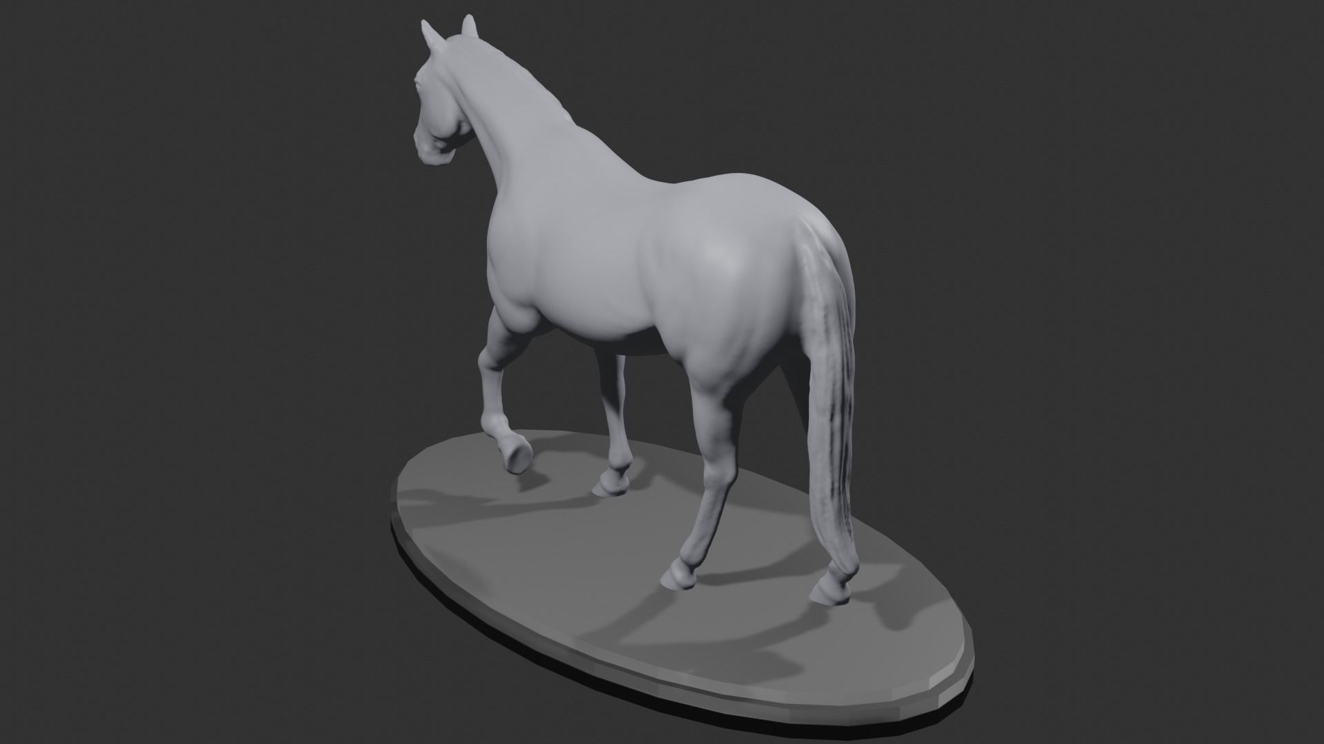 Horse 3D print model_4