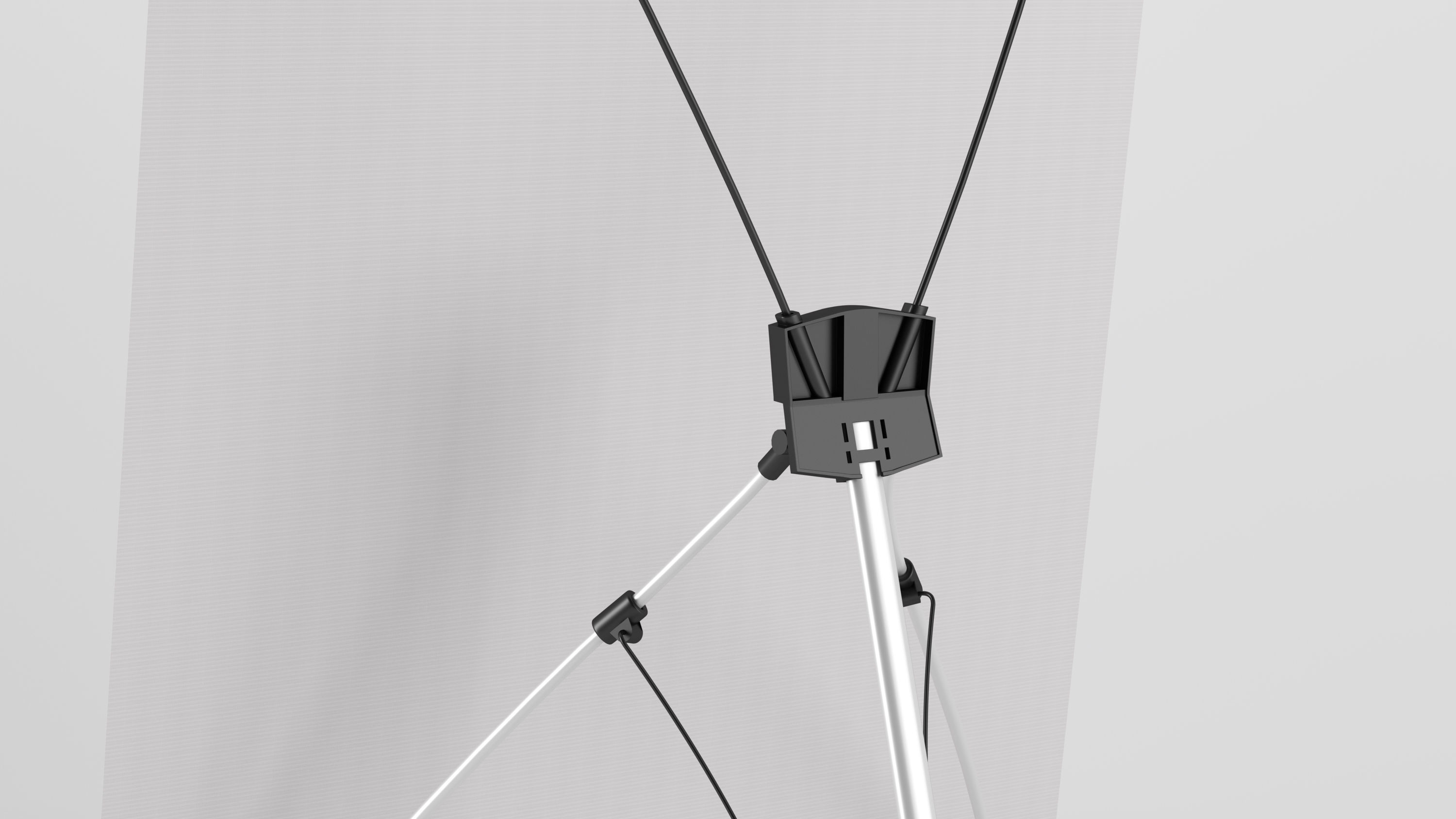 X-banner premium 1200x2000  3D model_6