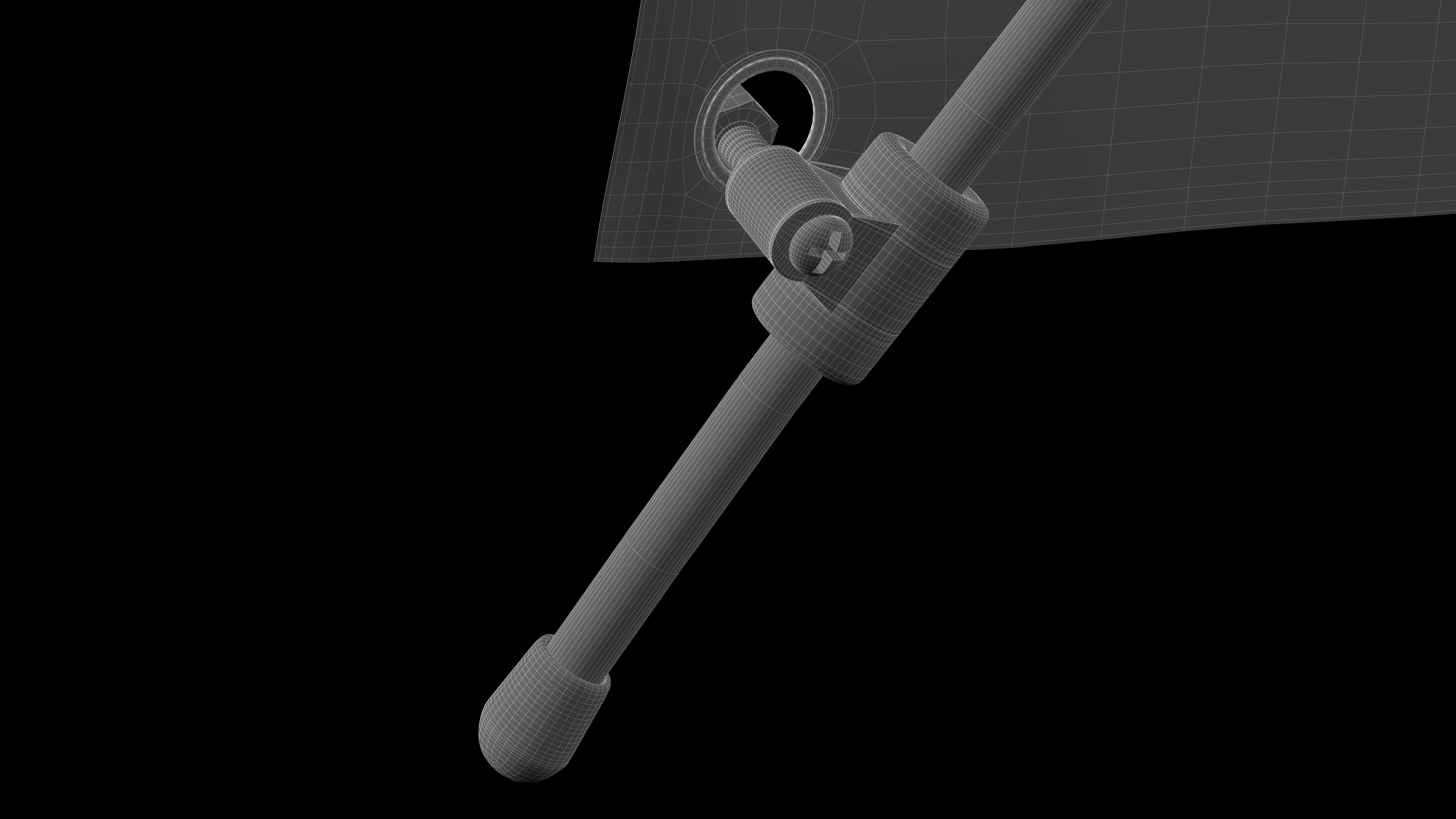 X-banner premium 1200x2000  3D model_20