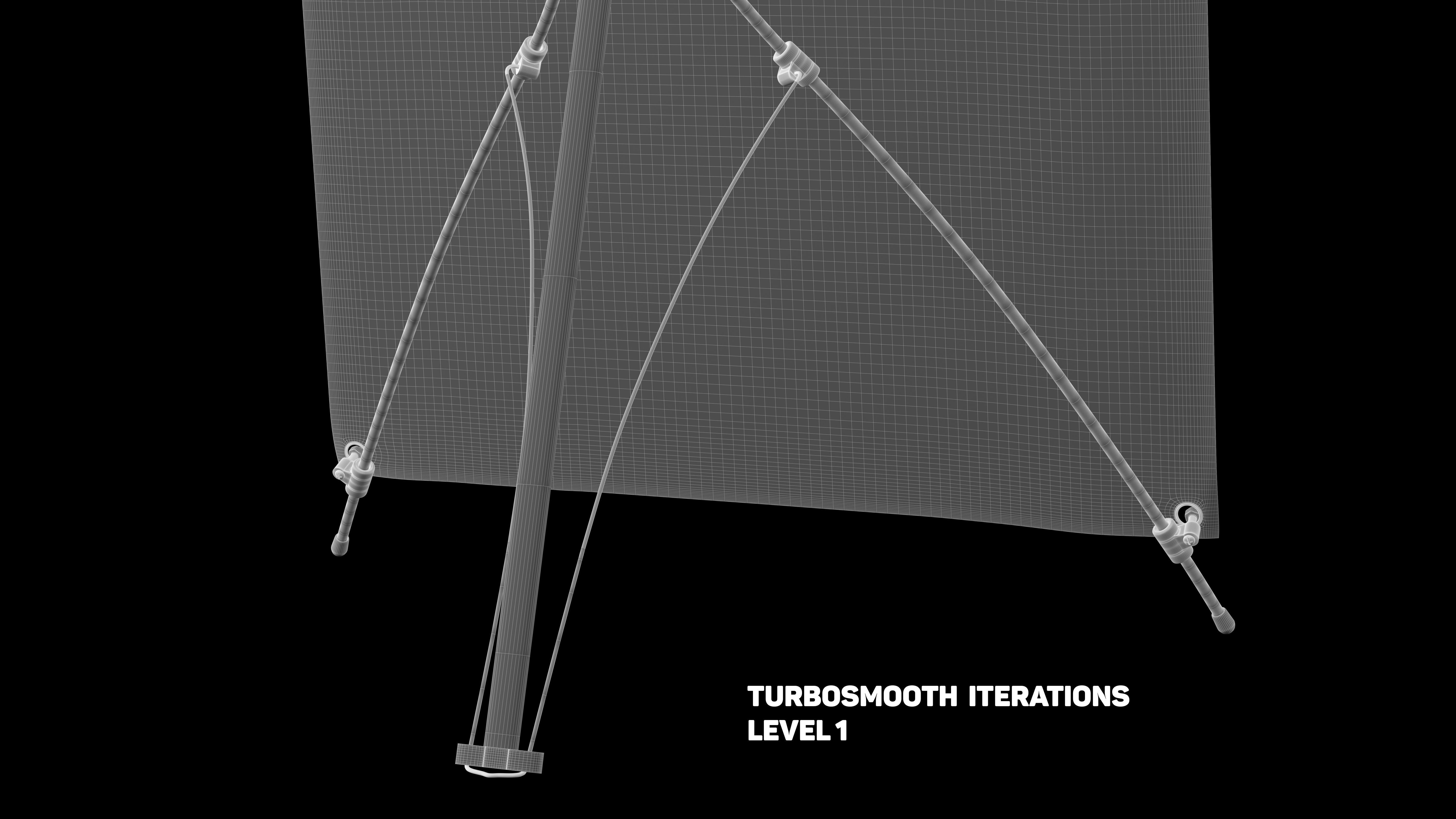 X-banner premium 1200x2000  3D model_18