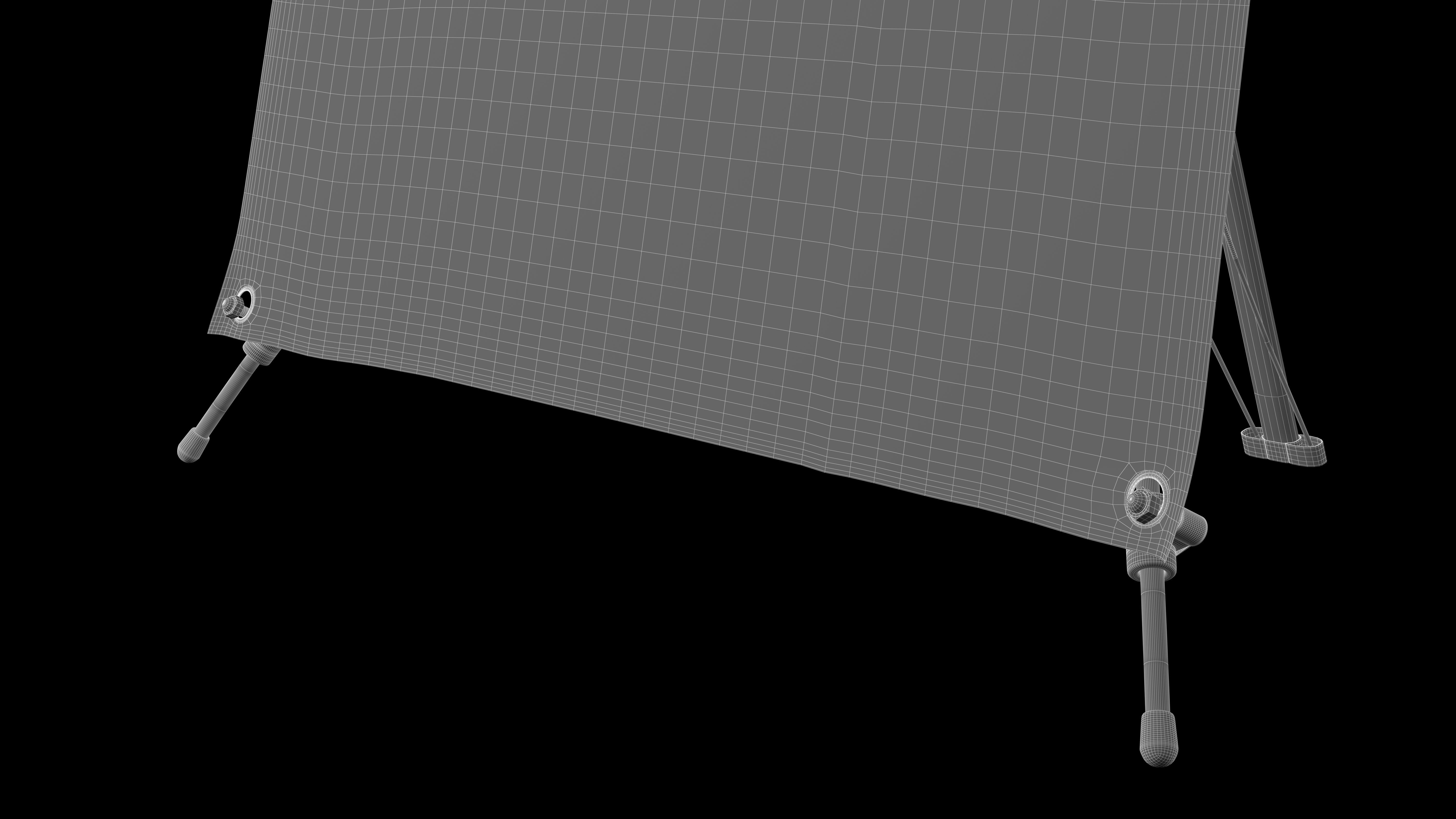 X-banner premium 1200x2000  3D model_21