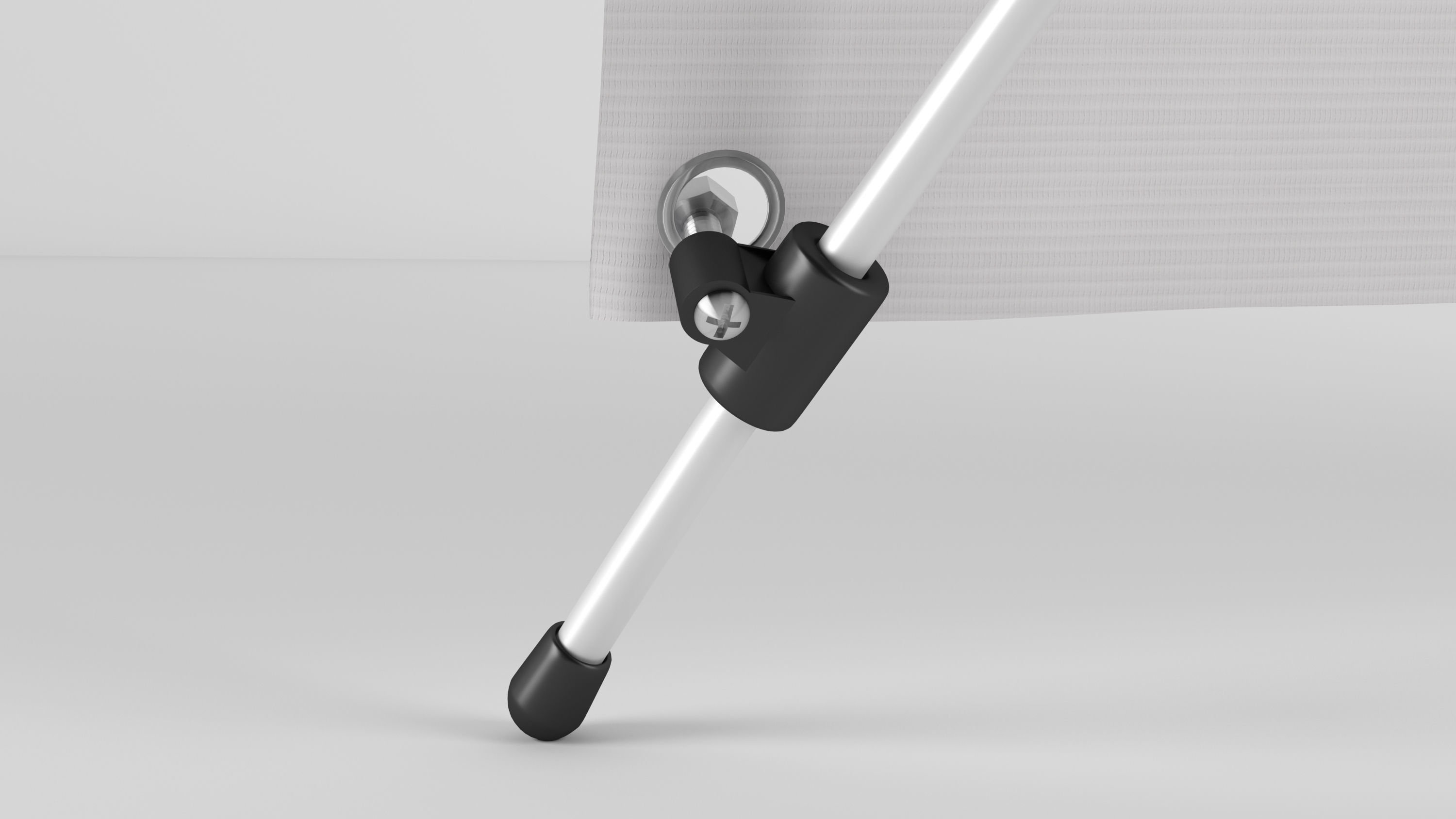 X-banner premium 1200x2000  3D model_8