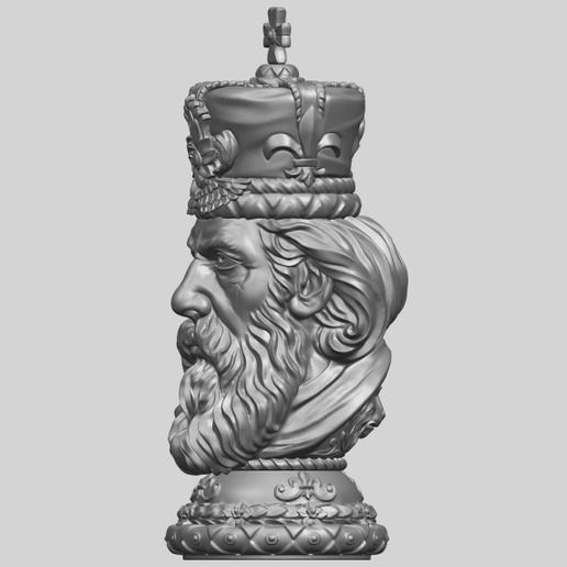 Chess King 3D print model_8