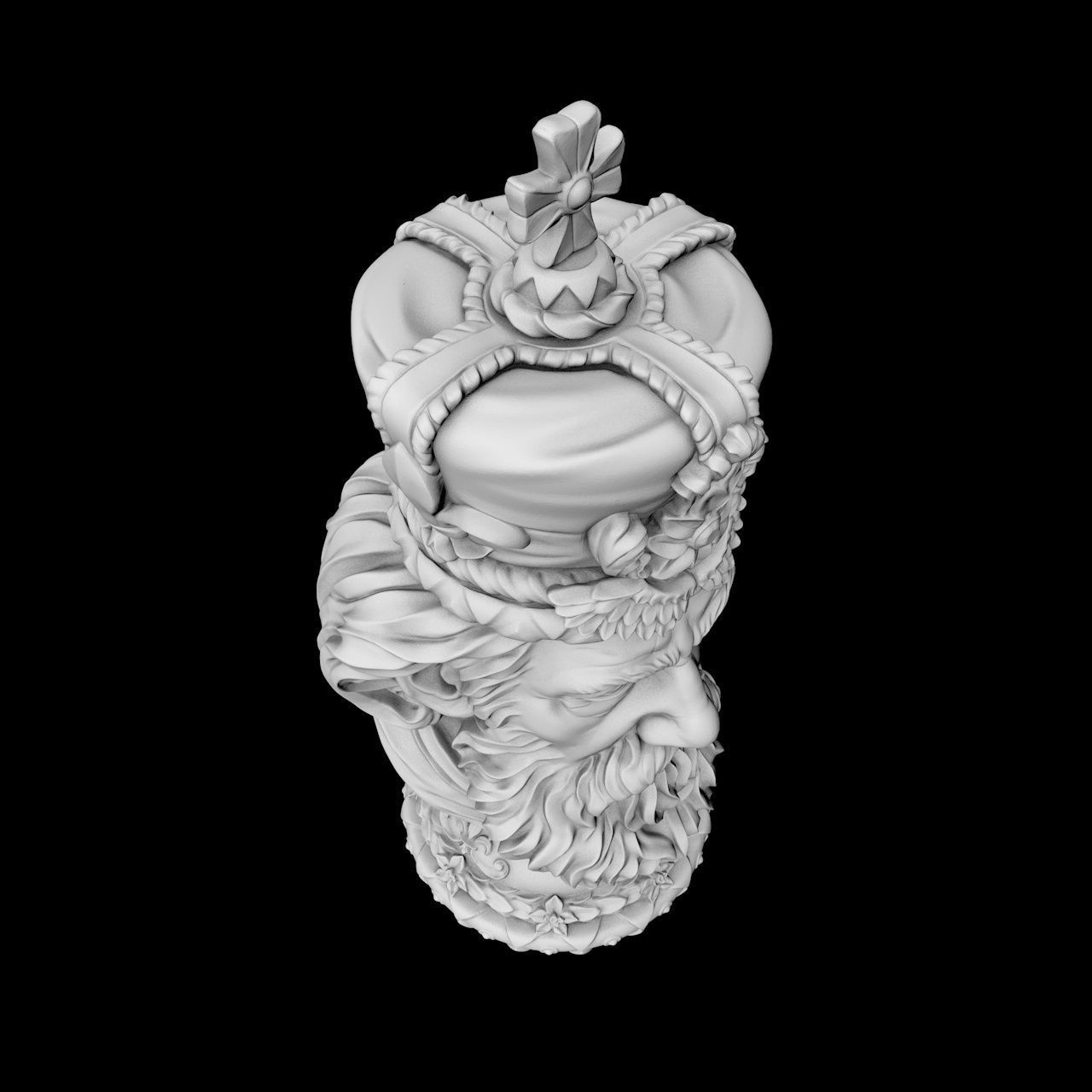 Chess King 3D print model_3