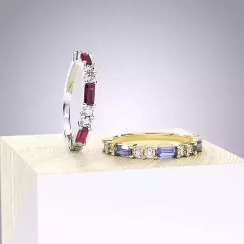 WEDDING RING STACK MY034