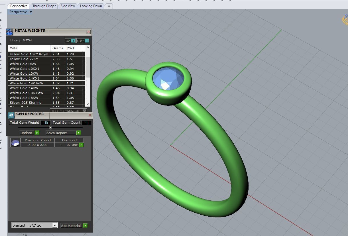 WEDDING RING STACK MY040 3D print model_8