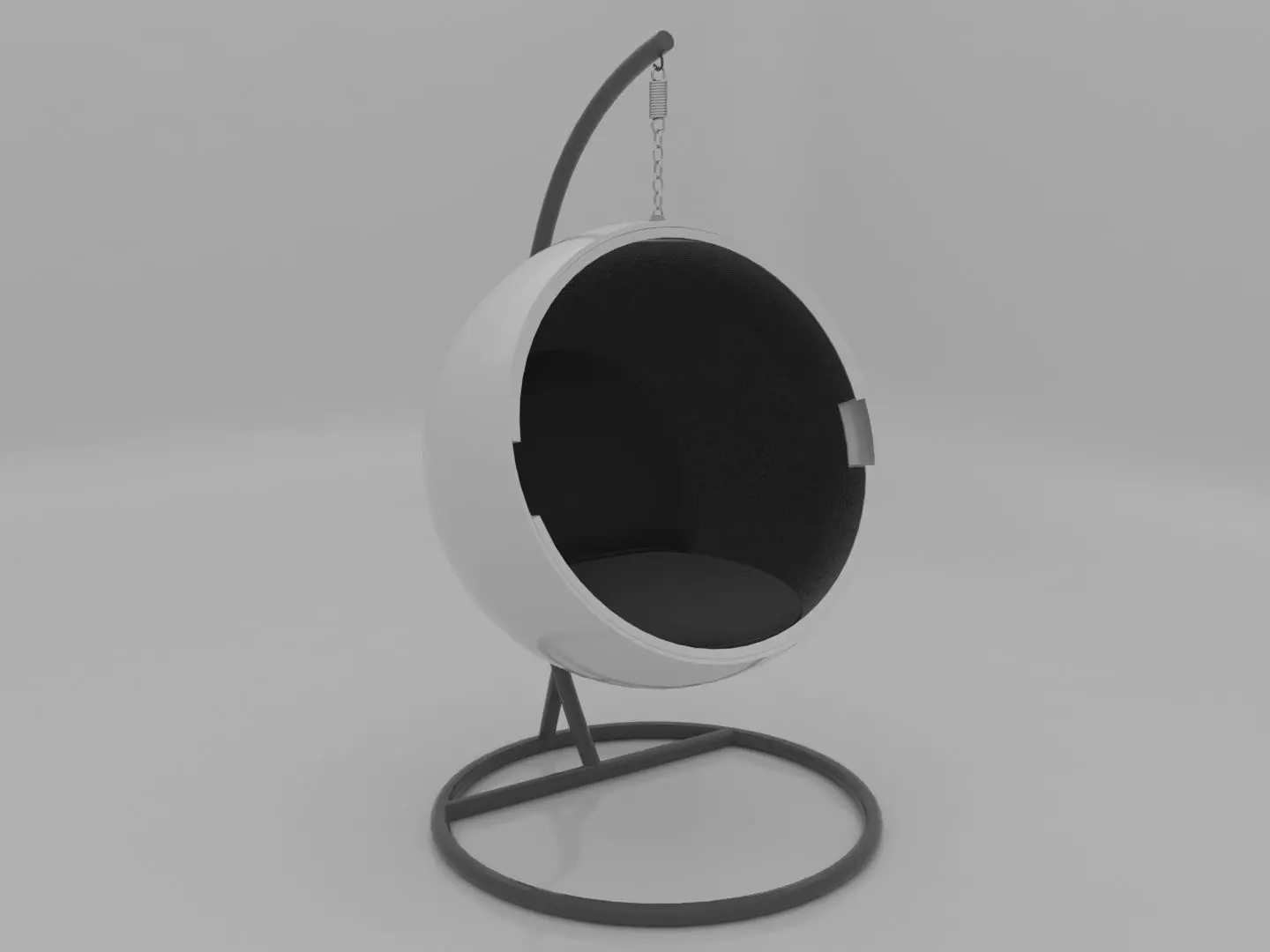 Bubble Chair 3D model_0