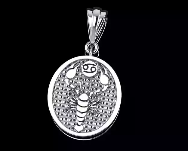 Zodiac Pendant Cancer