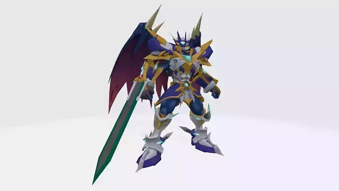 UlforceVeedramon X character with wings