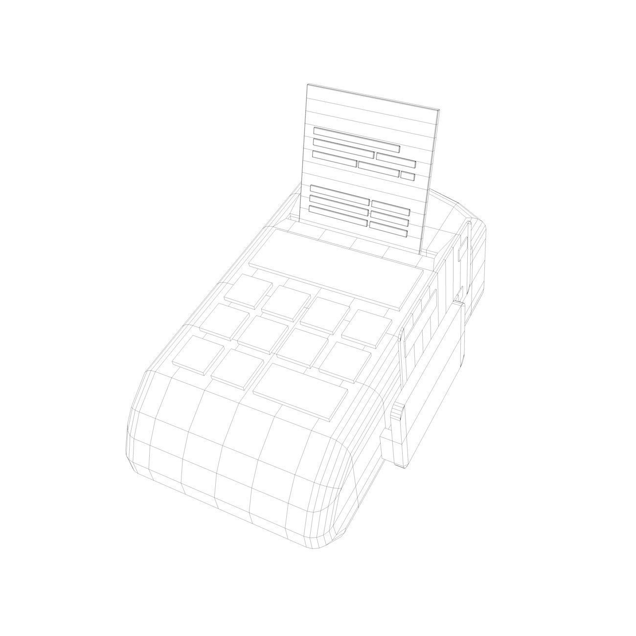 Financial icon Set 3D model_13