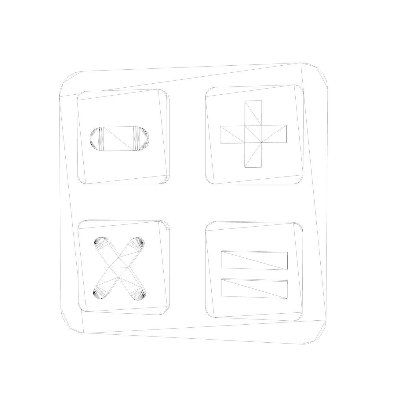 Financial icon Set 3D model_11