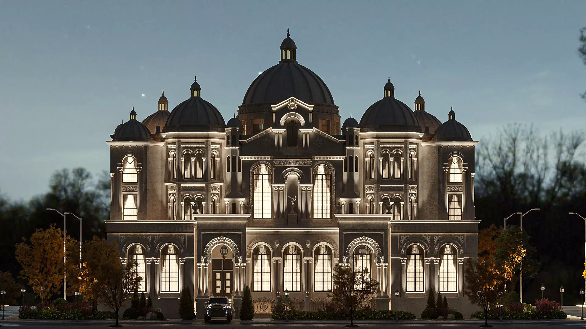 Classic Palace 3D model