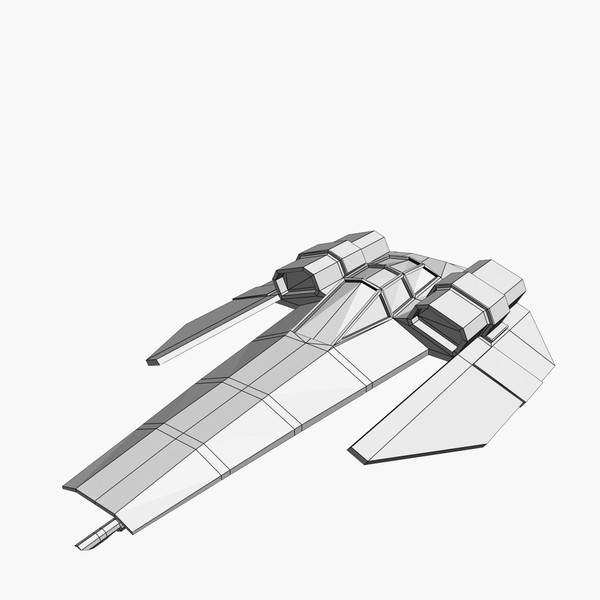 Feisar Ship Free low-poly 3D model_6