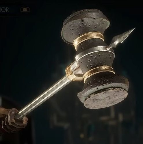 Hammer Shao Kahn MK11 - Version 2 - 3D print model