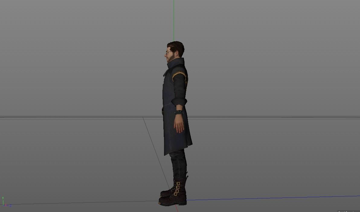 ALOK  GARENA FREE FIRE Low-poly 3D model_3