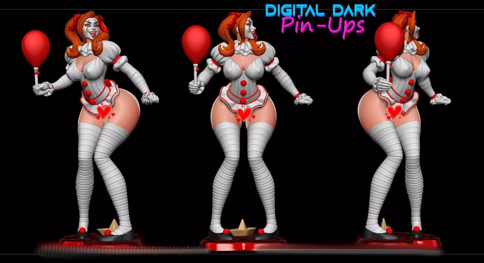 IT-Girl Pennywise with NSFW version 3D print model_0