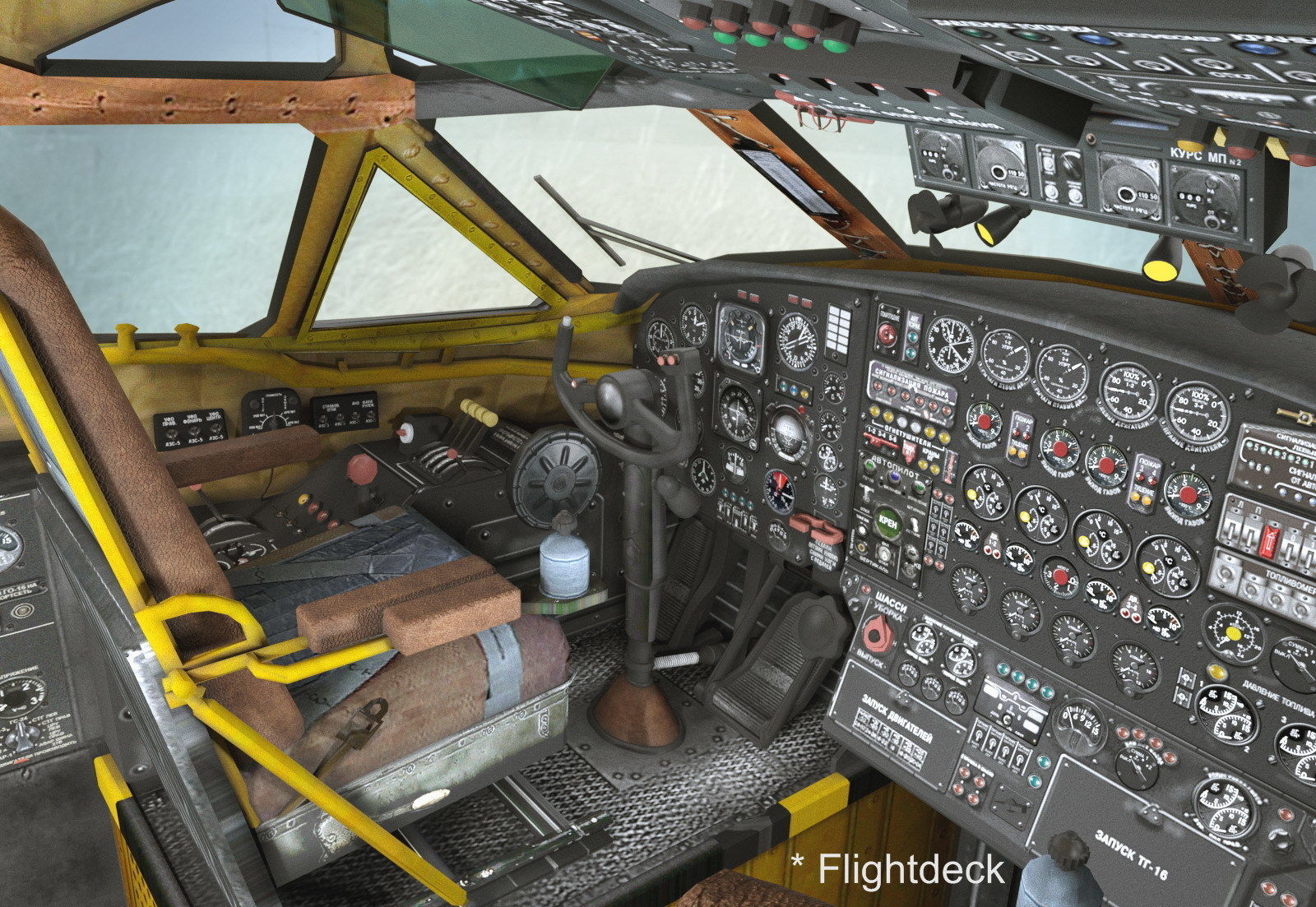 Antonov An-12B conversion 3D model_15