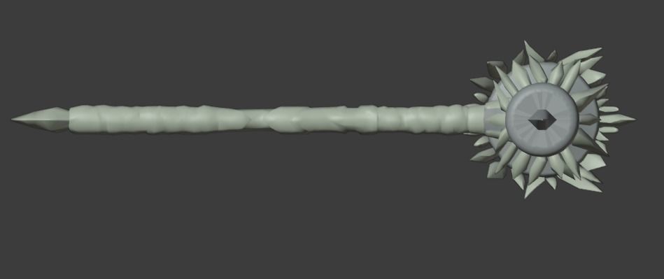 Hammer Shao Kahn MK11 - Version 6 - 3D print model_2