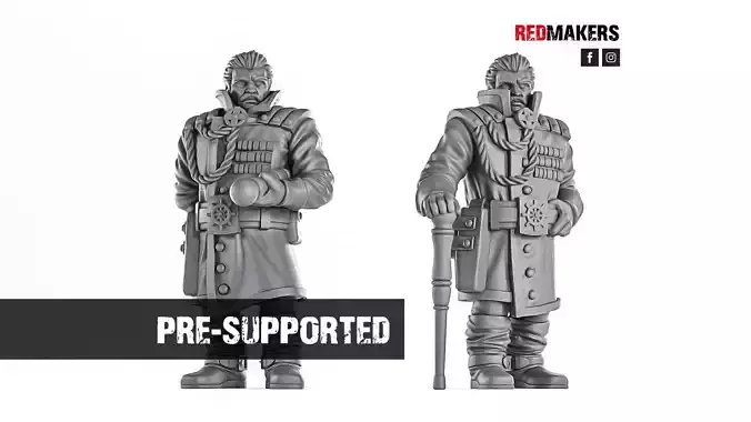 Fleet Commander - Imperial Force 3D print model