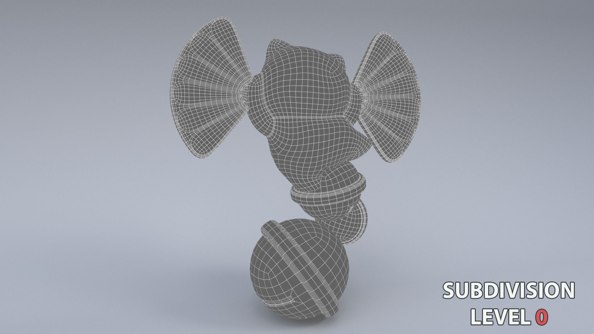 Japanese dolls and fortune cats collection 3D model_19