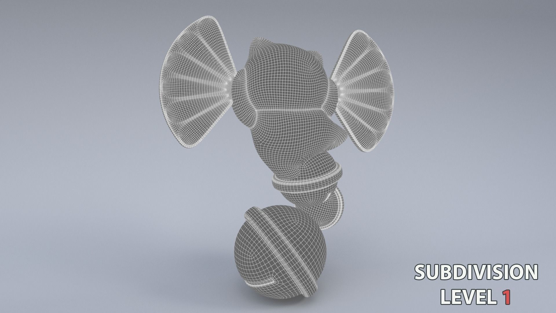 Japanese dolls and fortune cats collection 3D model_20