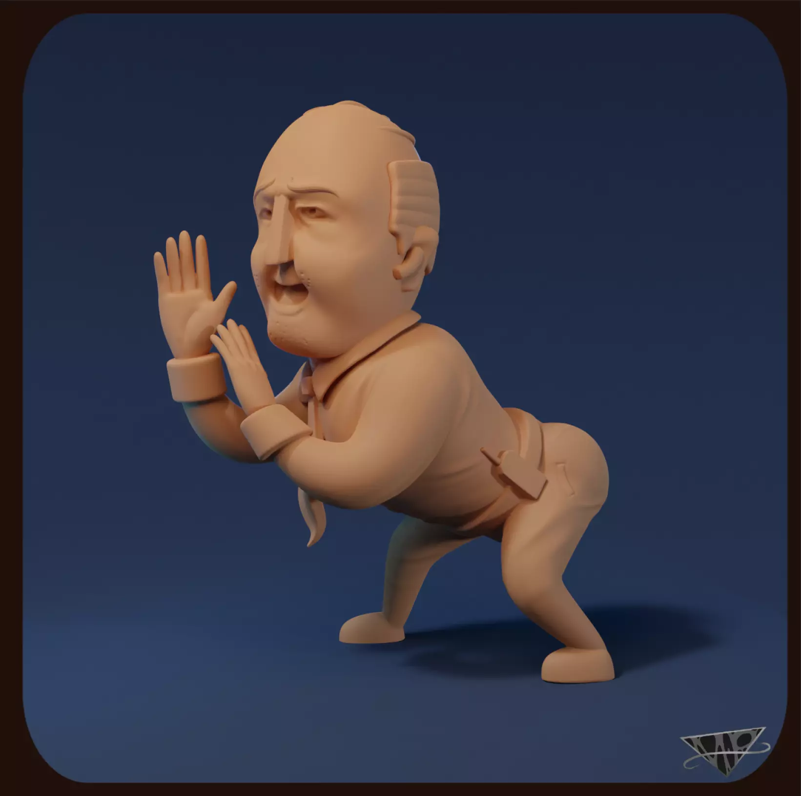 3D Printable Spheal Drawfee fanart Model Free 3D print model
