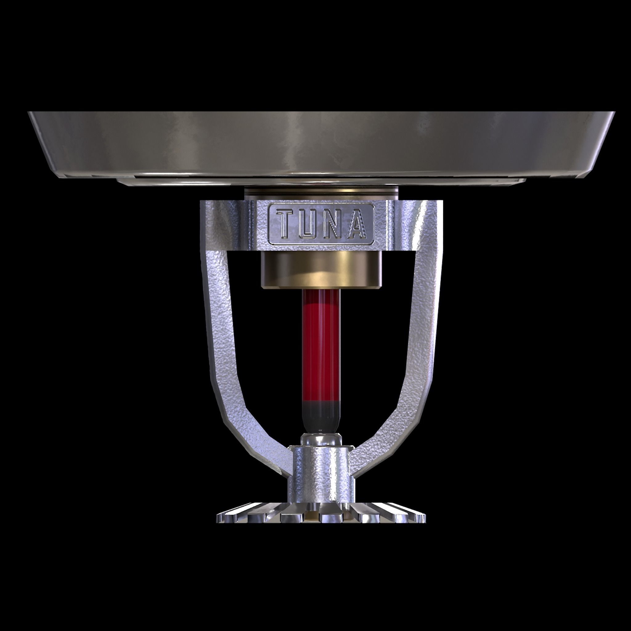 Sprinkler Low-poly 3D model_3