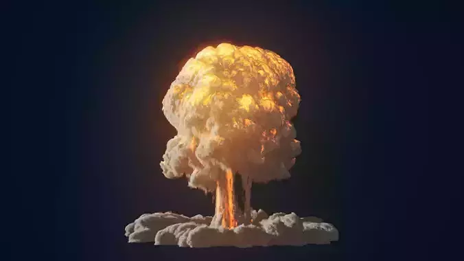 Nuke Explosion 3D model